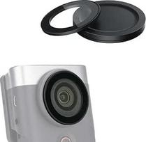 JJC UV filtras "Canon PowerShot V10" fotoaparatui, itin plonas 19 sluoksnių daugiasluoksnis UV apsaugos objektyvo filtras su drėgmei atspariu filtro korpusu