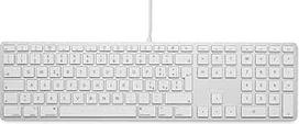 lmp - Itališka (QWERTY) klaviatūra su skaitmenine klaviatūra, aliuminio viršutiniu dangteliu ir 2 USB prievadais - skirta MAC
