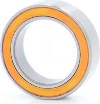 MR128RS guolis 10vnt. 8x12x3,5 mm ABEC-3 Hobby elektrinis RC automobilis MR128 RS 2RS rutuliniai guoliai MR128-2RS oranžinis sandarus
