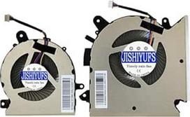 Naujas CPU + GPU aušinimo ventiliatorius MSI GF65 GF65 Thin PABD08008SH N413, PAAD06015SL N433 FAN