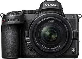 Nikon Z 5 veidrodinis viso kadro fotoaparatas su Nikon 24-50 mm 1:4.0-6.3 VR (24,3 MP, hibridinis AF su 273 MF ir fokusavimo asistentu, integruotas 5 ašių vaizdo stabilizatorius, 4K UHD vaizdo įrašas, dvigubas atminties kortelės skyrius)