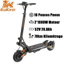 Trottinette Électrique KUKIRIN G2 Master - Moteur 2000W - Batterie 52V 20.8Ah - 70km Autonomie Maximale - Freins à Disque juoda