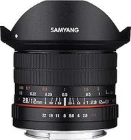 Samyang 12 mm F2.8 Fisheye rankinio fokusavimo objektyvas Fuji X