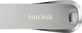 SANDISK "Ultra Luxe" A tipo USB atmintinė 512GB (USB 3.2 Gen 1 ir USB 3.0, 400MB/s, slaptažodžio apsauga, duomenų atkūrimo programinė įranga)