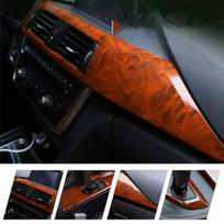 Automobilio interjero medienos tekstūros vinilinė plėvelė, blizgus lipdukas, lipdukų lapas, plėvelė, pasidaryk pats