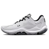 Under Armour Spawn 4 'White Metallic Silver' Sneakers 3024971-102 45.5