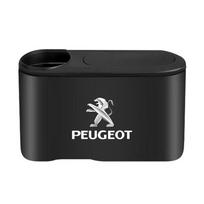 Automobilio šiukšliadėžės emblema Šiukšliadėžės talpykla Laikymo dėžė Automobilio priedai Peugeot 206 208 306 307 308 407 408 508 2008 3008 407 508 2008 5008 307 308 3008 206