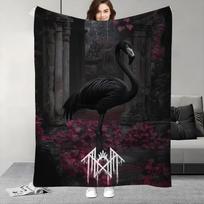 BAND S-Sleep T-Token Blanket Design Lightweight  For Dorms, Naps, Living Room, Office,Sofa,All-Season 30x40in