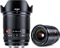 VILTROX 13mm f/1.4 Fuji x Mount plačiakampio objektyvas Fujifilm X-Mount X-T30 X-T4 X-T3 X-Pro3 X-Pro2 X-H1 X-T200 automatinio fokusavimo APS-C juodas