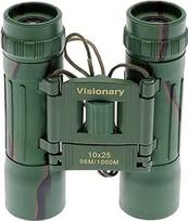Žiūronai Visionary DX 10x25 CAMO - puikiai tinka paukščių stebėjimui ir pan.