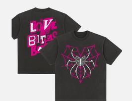 AJ Lee Meilė atsako WWE gerbėjams Voratinklis Juodi marškinėliai Unisex Tee S-5XL Unisex marškinėliai XL