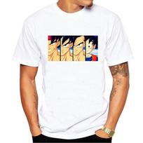 Dragon Ball anime marginti laisvalaikio marškinėliai, vasariniai marškinėliai trumpomis rankovėmis su apvalia apykakle, minkšti, kvėpuojantys medvilniniai marškinėliai S juoda