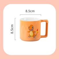 SHUNXIANG Pokémon Pikachu Mug Kawaii Anime Ceramic Mugs Breakfast Milk Cup Cute Drink Tableware Coffee Mug Children's Water Cups 301-400ml