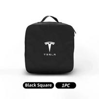 Automobilio lipdukas 2025 Naujas Tesla automobilio įkrovimo laido laikymo krepšys Nešiojamas įkroviklio konteineris Laikymas Tesla Model 3 Y S X 2021 Roadster
