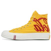 KITH x Converse 1970s Coca Cola Chuck Taylor All-Star Hi Casual Non-Slip Lightweight High Top Board Shoes Unisex Yellow 42
