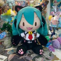 Anime Miku Fufu pliušiniai žaislai Kitty kolekcija Miku minkšti lėlių žaislai Pomėgiai Kolekcionuojami žaislai Kawaii kambario dekoras Vaikų gimtadienio dovanos blue