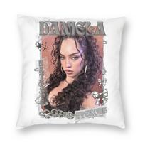 KATSEYE Kpop Y2K Group Pillowcase Soft Polyester Cushion Cover Decor Throw Pillow Case Cover Home Square 45X45cm 12x12Inch