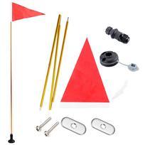 Kayak Flag Mount Kit High-Visibility Boat Flag Mount Set Canoe Safety Flag Kayak Safety Flag for Kayak Canoe Boat Poland