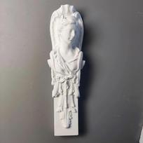 Gipso Romėniško Stulpo Deivės Statulėlė, Kambario Dekoro Figūrėlė, Mokymo Priemonė, Meninė Gipso Statulėlė, Eskizavimo Ornamentas Namų Dekoras