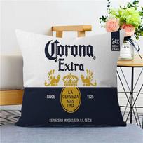 C-Corona E-Extra Beer Pillow Anime Pillow Sofa Bed Head Pillow Cover Cushion Cover 45x45 cm Fashion 12x12Inch