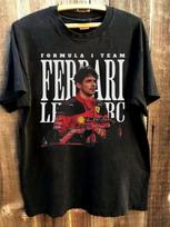 Charles Leclerc  Formula 1 Team Black tee Men Women tee S-5XL Unisex T-Shirt XXXL