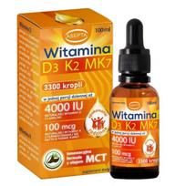 Asepta Vitaminas D3 K2 MK7 su MCT aliejumi – 100 ml