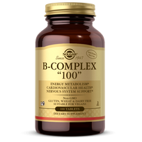 Solgar Vitaminas B kompleksas „100“ – 100 tablečių