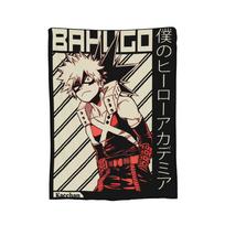 Katsuki Bakugo My Hero Academia Antklodės Vilnos Pavasario/Rudens Anime Daugiafunkcinės Šiltos Pledai Sofai Lovatiesės 30x40in