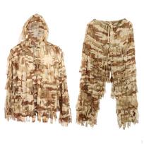 3D Džiunglių Medžioklės Ghillie Kostiumas Rinkinys Miškinis Paukščių Stebėjimo desert