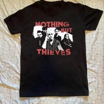 Kolekcija Nothing but Thieves Grupės Marškinėliai Juodi Visų Dydžių S-5XL Unisex Marškinėliai XXL