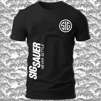 Naujas SIG SAUER ginklų logotipas Juokingi vyriški marškinėliai Dydis S–5XL Pagaminta JAV Unisex marškinėliai XXXXL