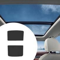 2 vnt. Automobilio stoglangio apsauga Interjero aksesuarai Vėsos palaikymo uždangalas juoda