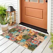 Bohemia Mandala Living Room Area Rug Bedroom Sofa Non Slip Carpet Bathroom Floor Mats Kitchen Entrance Doormat Home Decoration 40x60cm 16x24 inch