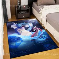 1 vnt. Pokémon Gyarados spausdintas kilimas kilimėlis svetainei vaikų miegamojo kilimėlis sofos durų kilimėlis grindų kilimėlis namų dekoras neslystantis kilimėlis dovanos 40x60cm (16x24in)