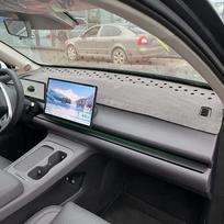 Skirta Leapmotor C10 C16 2024 2025 Centrinės konsolės saulės kilimėlis, prietaisų skydelio šviesos kilimėlis, darbo stalo kilimėlis, automobilio interjero modifikavimas Leather Black
