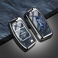 Naujas Stilius Automobilio Nuotolinio Rakto Dangtelis Dėklas Ford Fiesta Ecosport Sulankstomam Fiesta Focus 2 Ecosport Kuga Escape Falcon B-Max C-Max Eco Red Case black