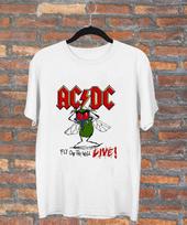 ACDC Fly On The World Live Pilno dydžio S-5XL BT353 Unisex Marškinėliai L