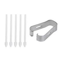 Touch Stylus S Pen Tips Replacement Nibs With Clip For Samsung Galaxy S24 S24Ultra Tab S9 S9U S9FE S Pencil Metal Spare Nib