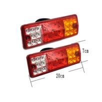 2 vnt. Elektrinio dviračio galiniai žibintai, atsparūs vandeniui, smūgiams, vibracijai, UV spinduliuotei 12V#1