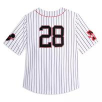 Retro Disney Mickey Mouse 3D Print Men's and Women's Short-Sleeve T-Shirt Street Style Quick-Drying Ice Hockey Jersey Top S