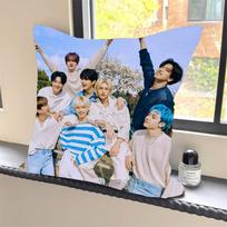 1 vnt. KPOP S-Stray K-Kids Pagalvės užvalkalas Kvadratinis Miegamojo Sofos Laisvalaikio Komforto Pagalvėlė Automobilio Namų Dekoras Pagalvės užvalkalas 40x40 12x12Inch