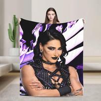 Rhea Ripley Antklodė Kokybiška Šilta Minkšta Mėtoma Antklodė Žiemos Kelionės Biuro Namų Dekoras Raštas Patalynės Užvalkalas 30x40in