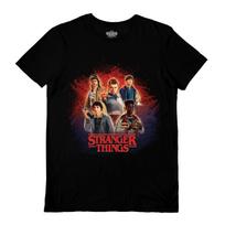 Stranger Things 5 Marškinėliai (Vienuolika + Keturi), Oficialiai licencijuotas, Unisex, 4 dydžiai L