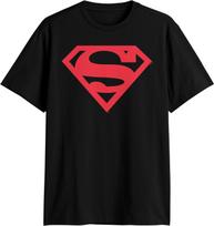 Supermeno logotipas Simbolis Teisingumo Lyga DC Kostiumas Suaugusiųjų marškinėliai S juoda