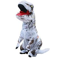 Adult Kids T-Rex Dinosaur Inflatable Costumes Purim Halloween Christmas Mascot Anime Party Cosplay Costume Dress Fancy Suits Fit Height 120-145cm&T-REX