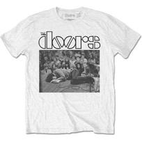 The Doors 'Jim On The Stage Floor' T-Shirt S balta