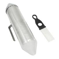 Metal Guiro Shaker with Scraper Percussion Instrument Band Accompaniment Guiro Latin Instruments for Live Performances 1