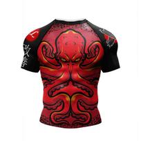 2023 Nauji No gi BJJ marškinėliai jiu jitsu kickbokso treniruotėms Rashguard Poliesteris Spandex Kompresiniai Sublimaciniai Sportiniai Salės Marškiniai S