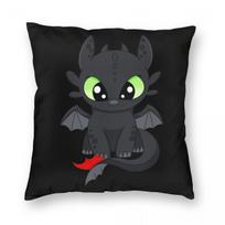 Hiccup And Toothless Pillowcase Double-sided Printing Cushion Cover Decorative How to Train Your Dragons Throw Pillow Case Cover 12x12Inch