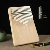 21-Key Beginner Kalimba: Portable Wooden Thumb Piano